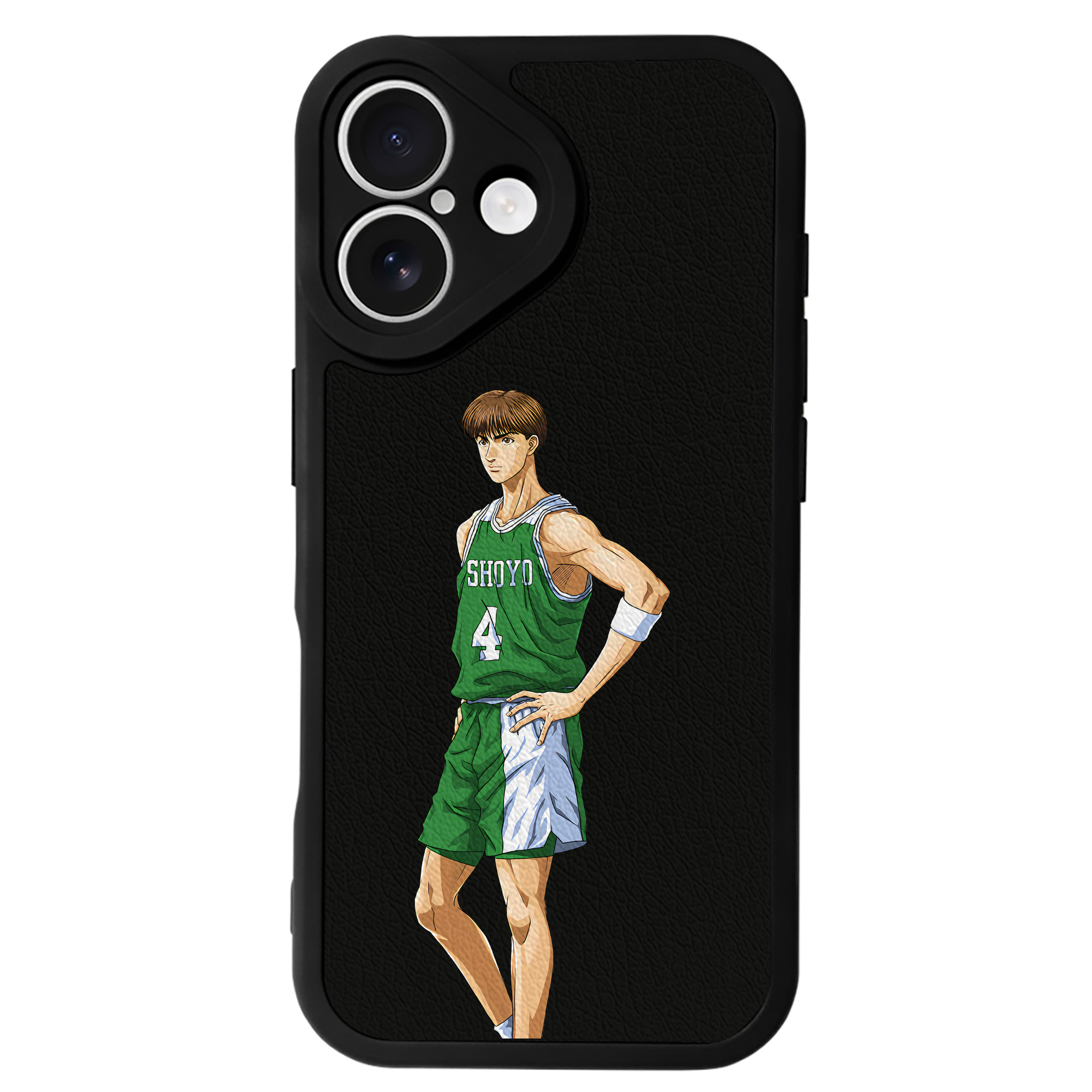 （画像用） SLAM DUNK／スラムダンク 【iPhone 16シリーズ対応】シリコンスマホケース（レザー調） 材質：シリコン